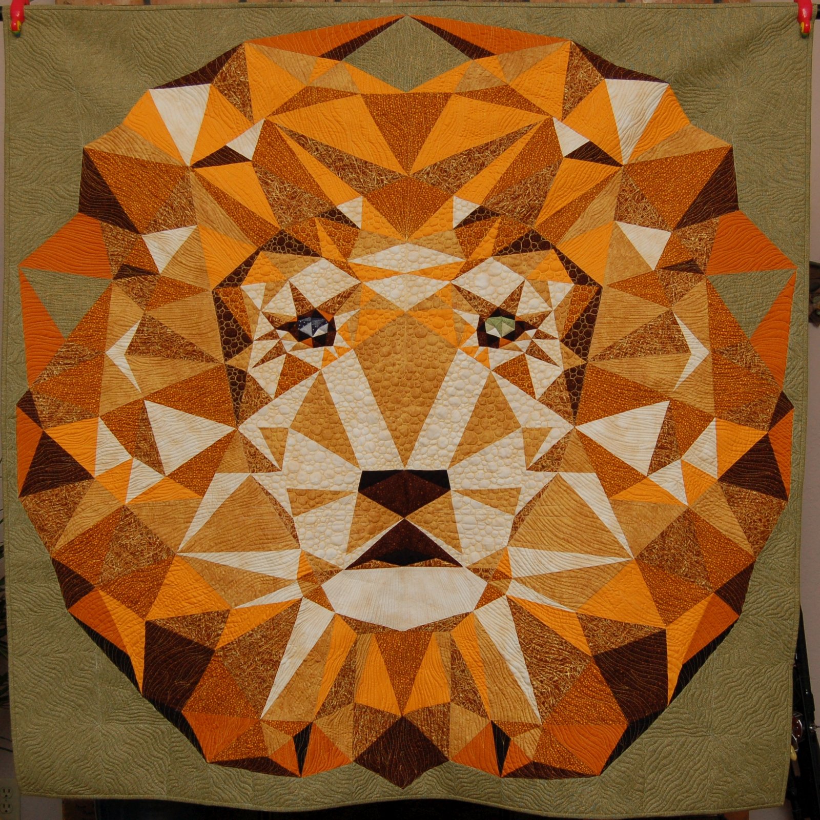 Marty Reese Lion quilt