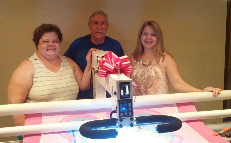 Cindy G. K. Millennium Giveaway Winner Summer 2016 APQS