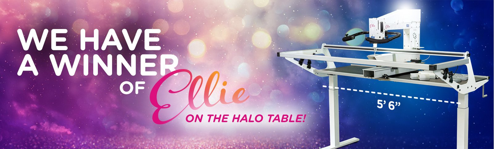 Ellie on a Halo Table