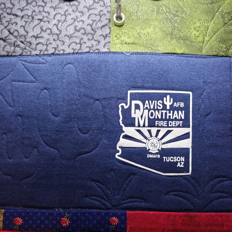 T shirt quilt fills motifs
