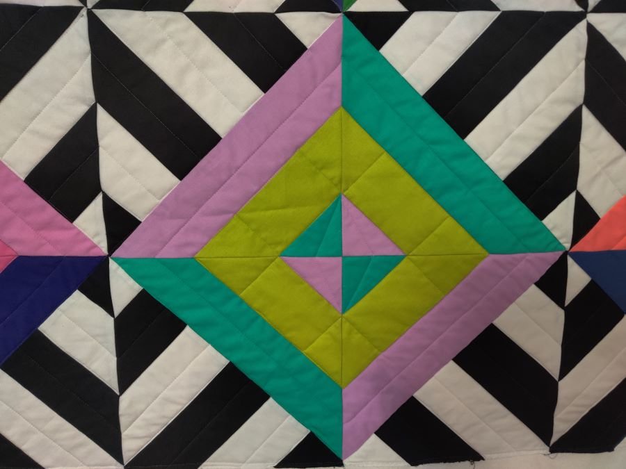 Trends in quilting designs stipple